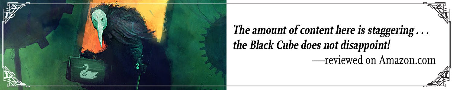 Quote: "The amount of content here is staggering... the Black Cube does not disappoint!" --reviewed on Amazon.com