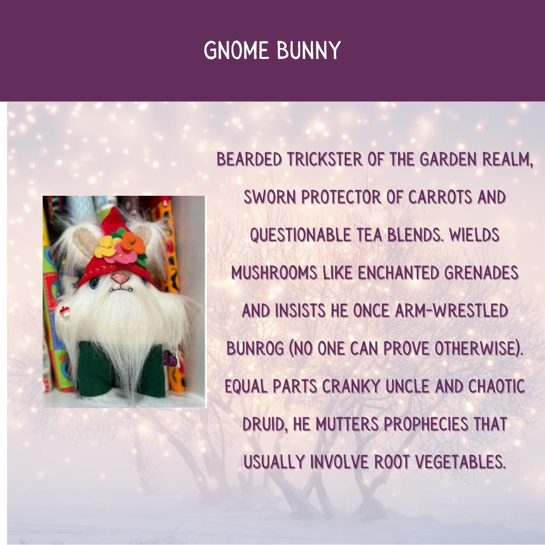 Gnome Bunny