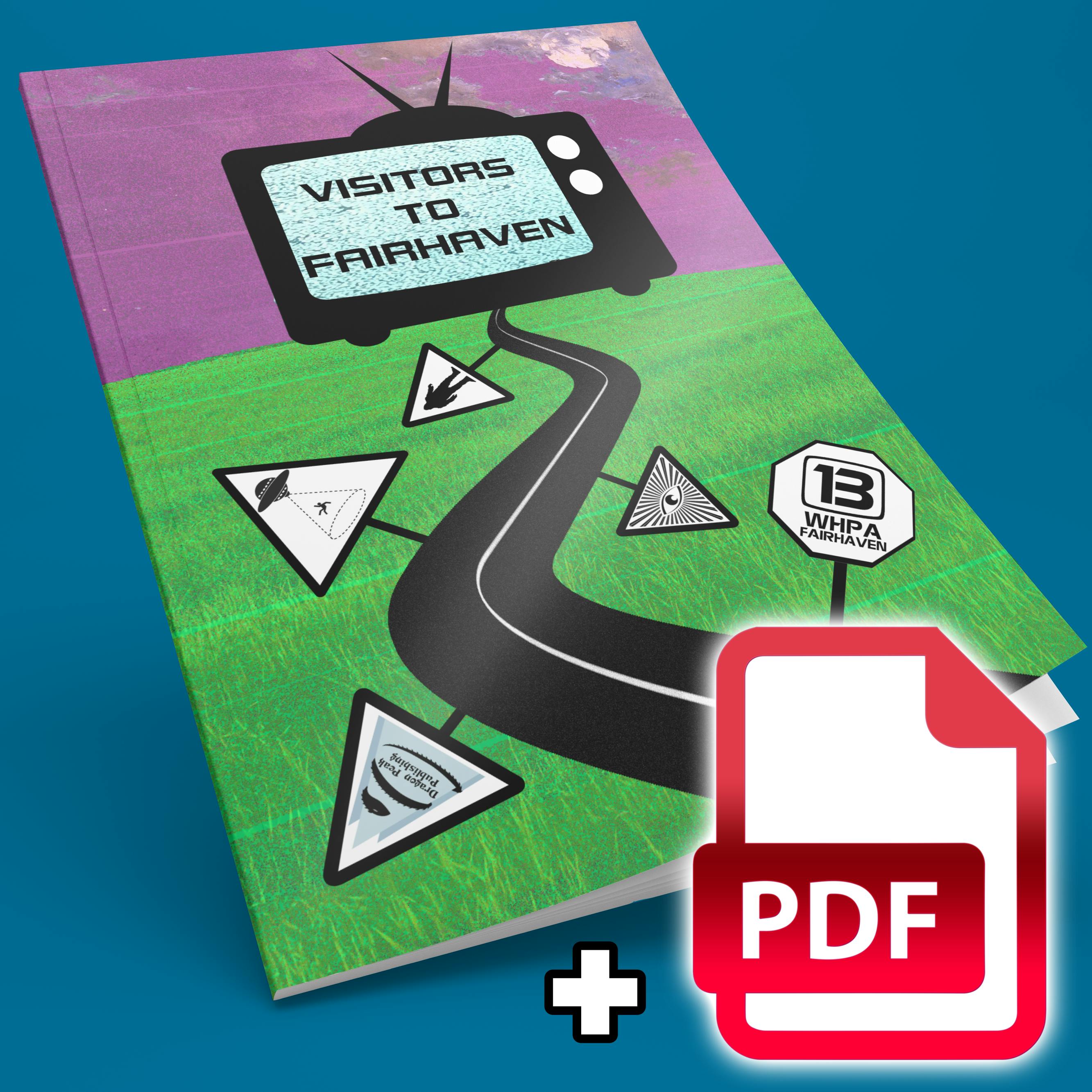 Visitors To Fairhaven (Print)