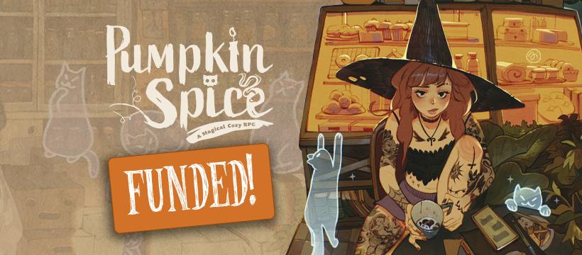 Pumpkin Spice - A Magical Cozy RPG Project Update: FUNDED, and ...