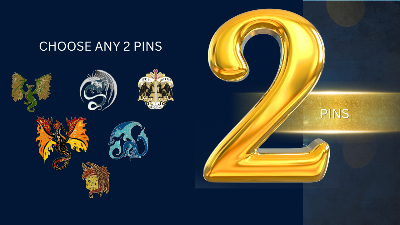 Dragon Duo (Any 2 Pins)