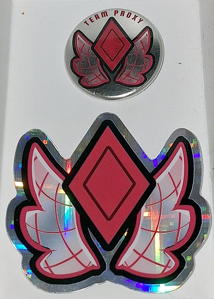 Proxy Logo Button and Sticker Set - 2023