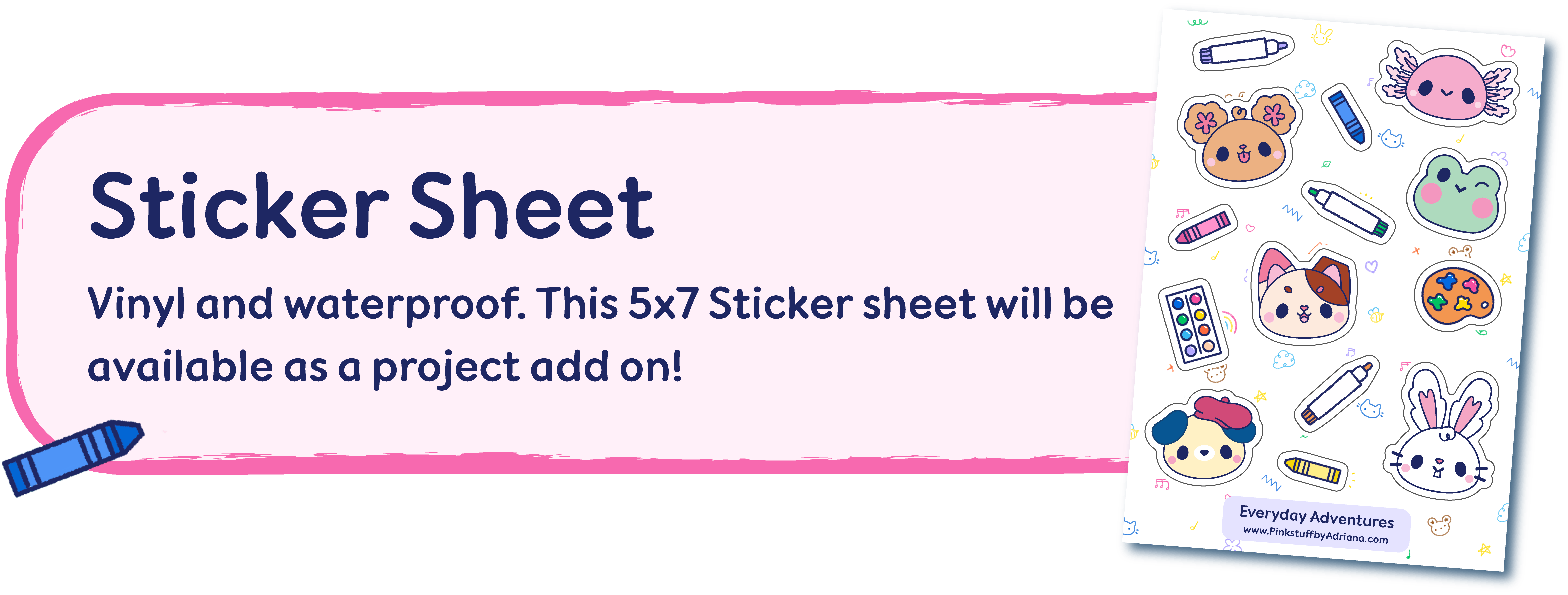 Sticker Sheet Add-on