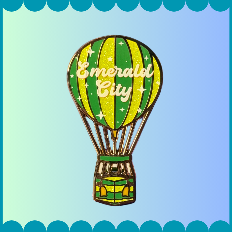 Emerald City Balloon Pin