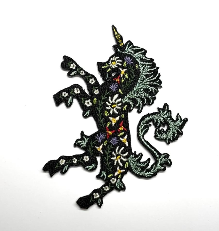 Folk Unicorn Patch
