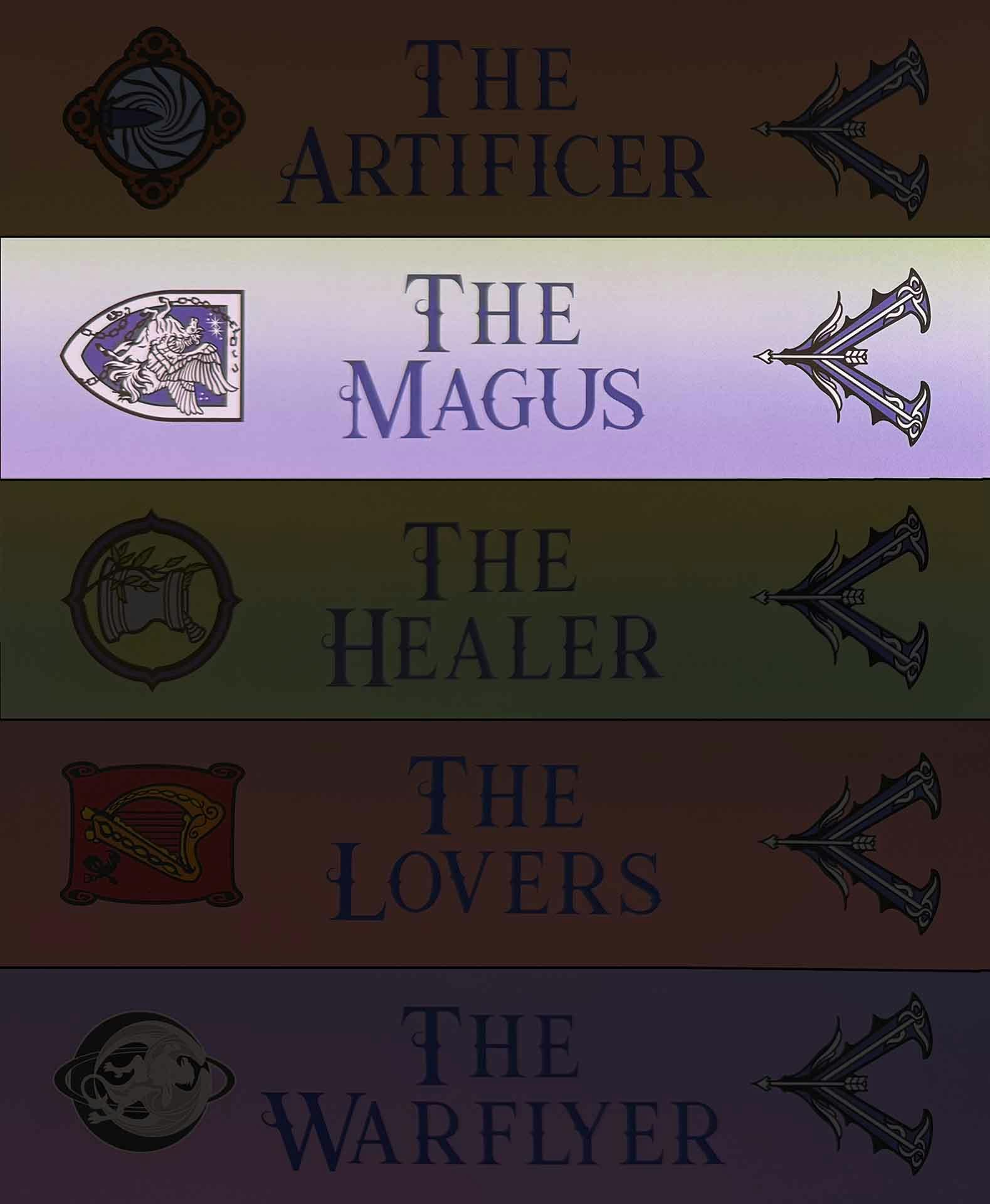 Valdemar - Bookmark – Magus, Blue