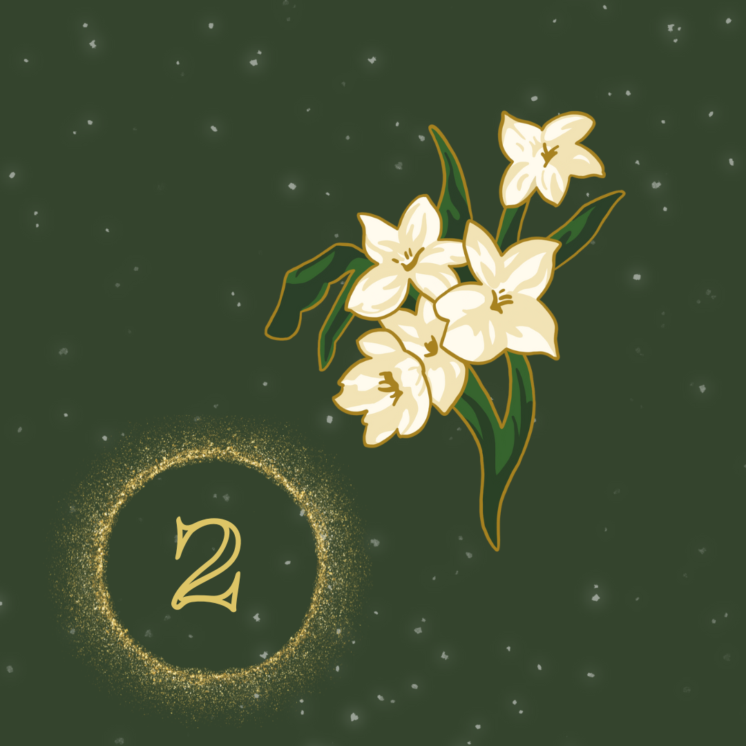 Two pins from Fantasy Flora