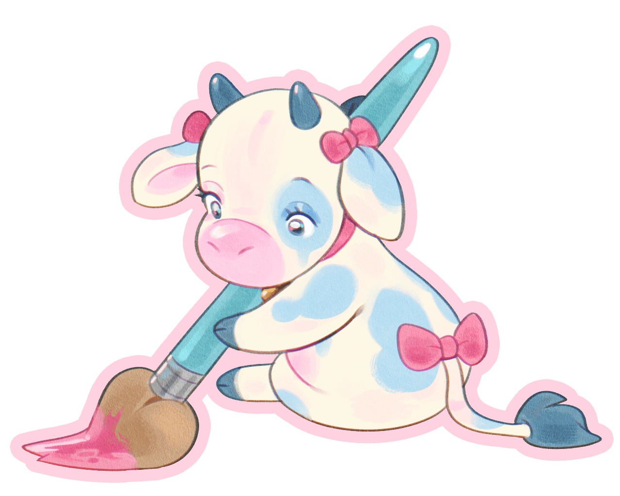 Puddles Jumbo Sticker