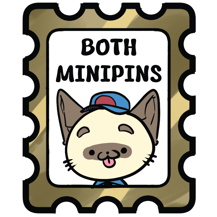 Both mini pins