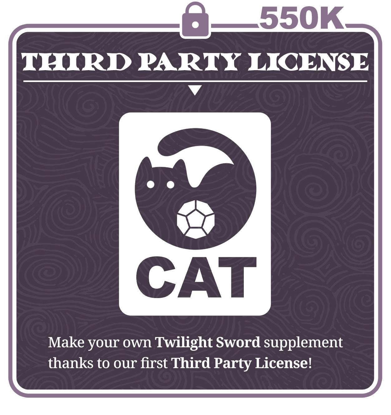Twilight Sword Project Update: Third Party License! - BackerKit