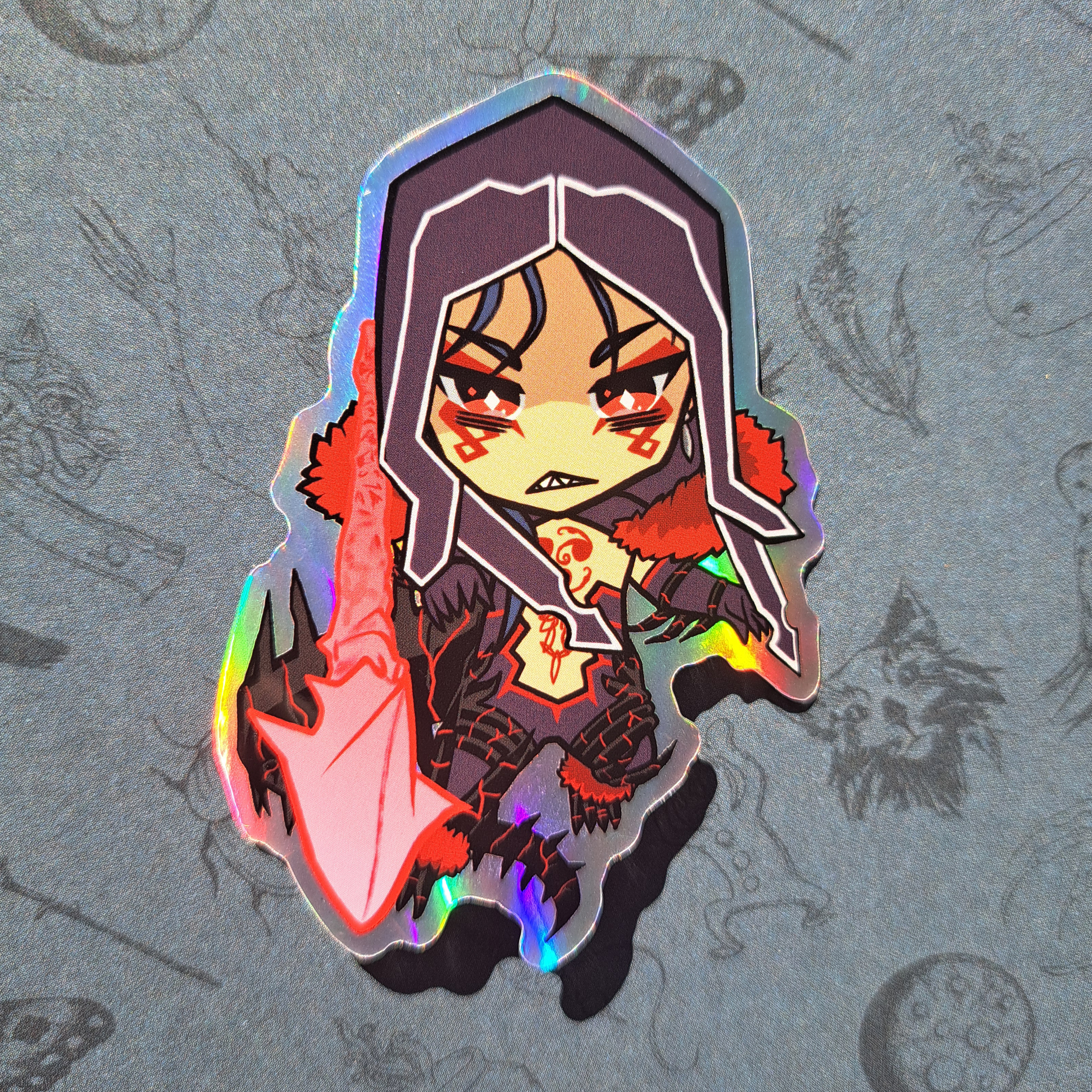 Fate/Grand Order "Chibi Cu Alter" sticker