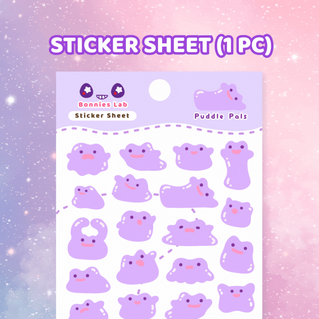 Sticker Sheet (1 pc)