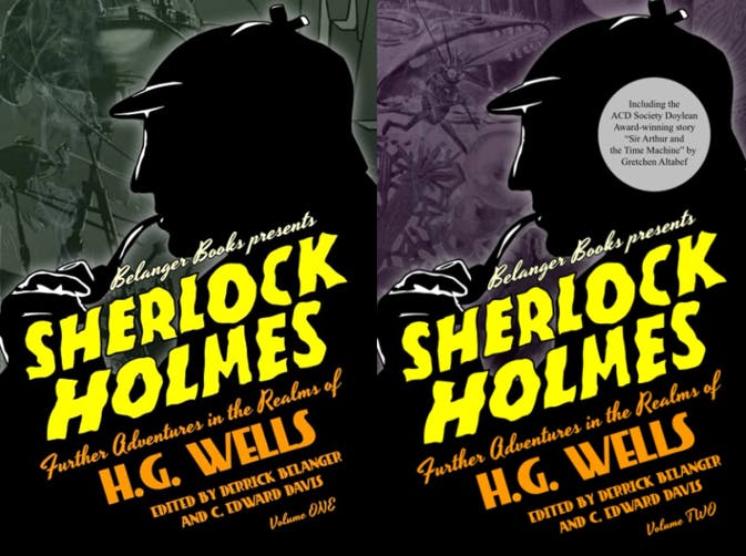 Sherlock Holmes: Further Adventures in the Realms of H.G. Wells Volumes 1 and 2 Hardcover