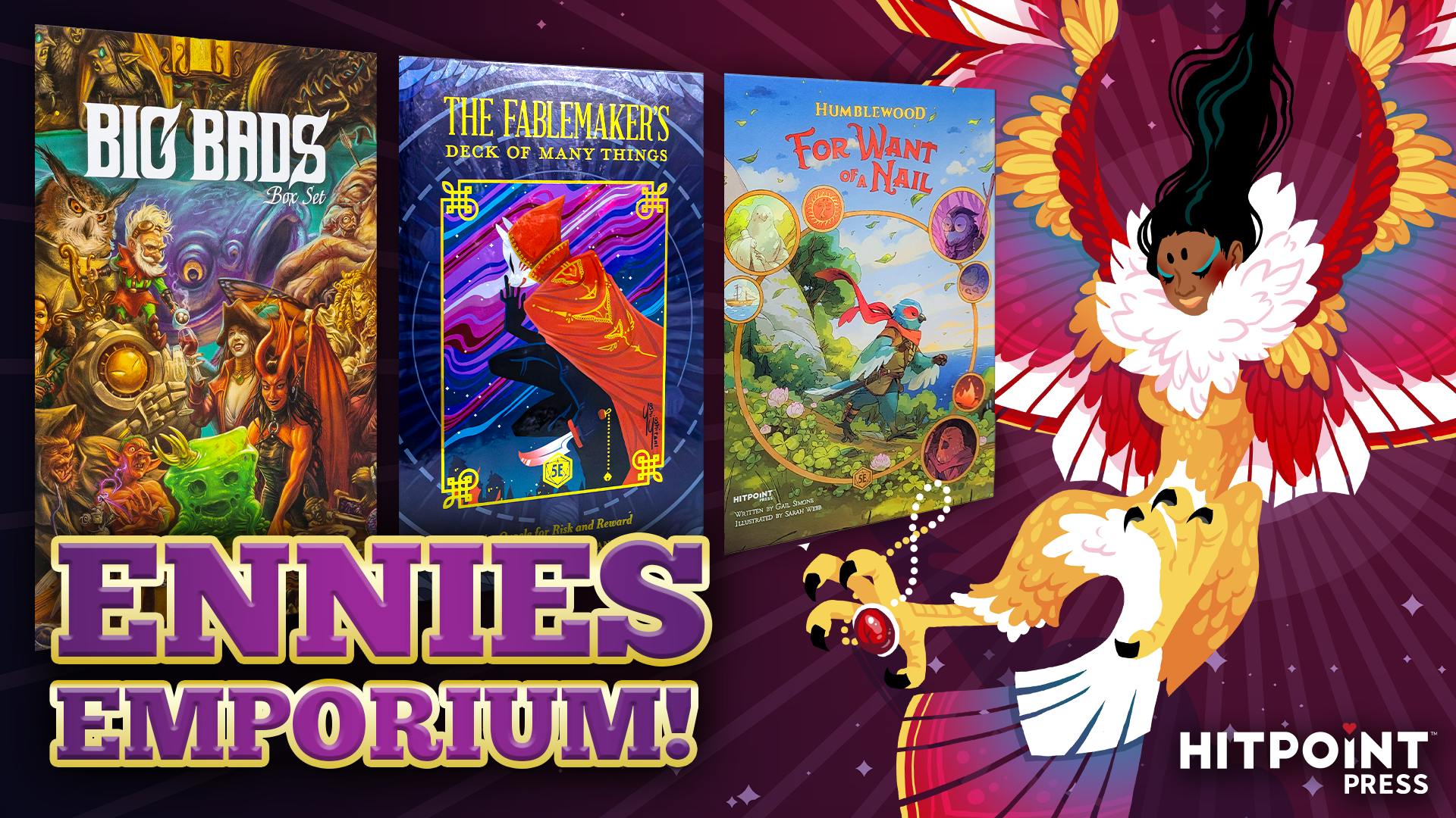 Hit Point Press ENNIEs Emporium!