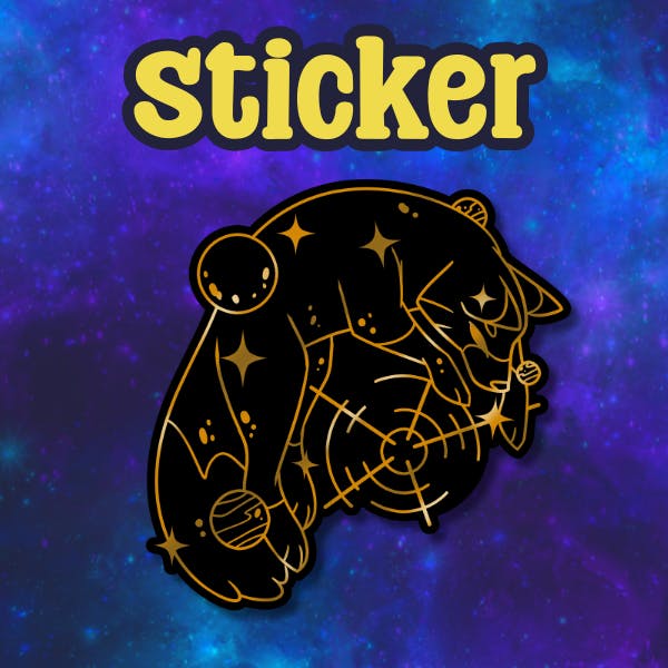 Celestial Beasts Sticker