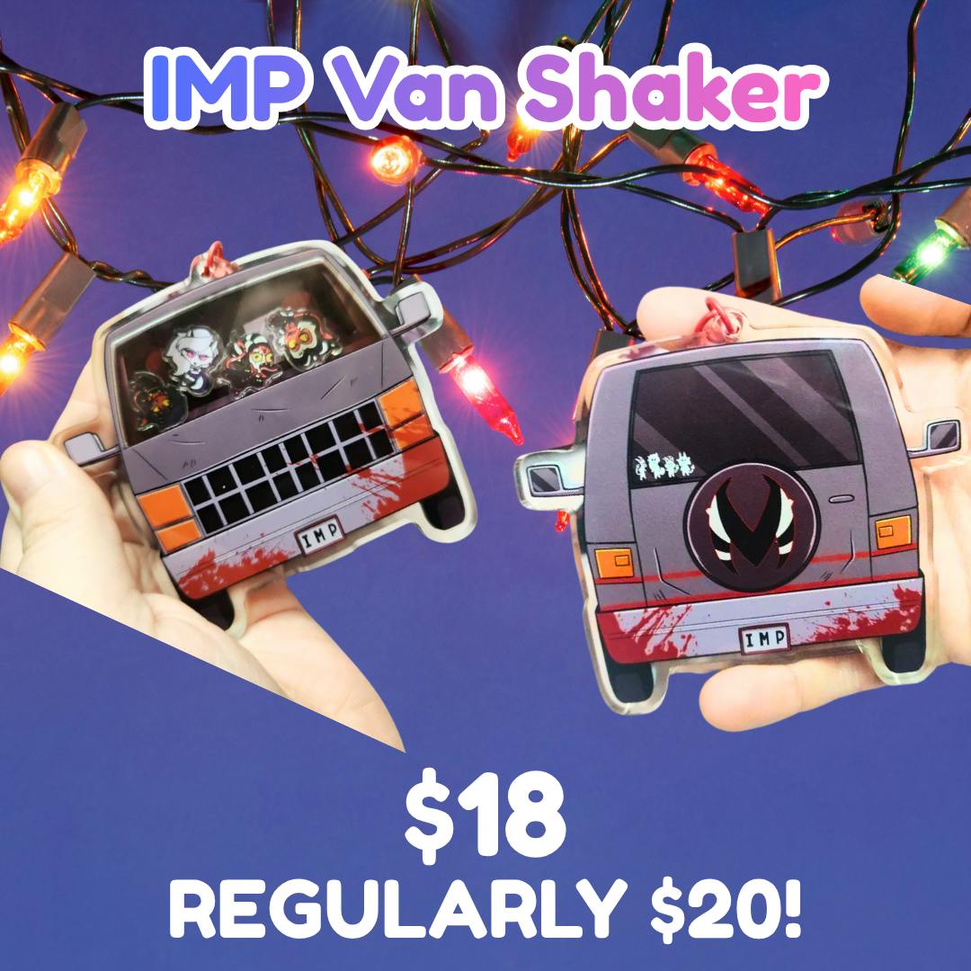 IMP Van Shaker Keychain