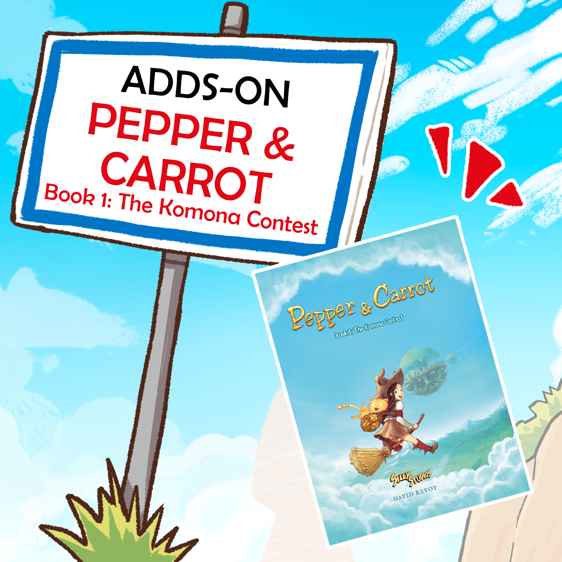 Pepper & Carrot - Book 1: The Komona Contest
