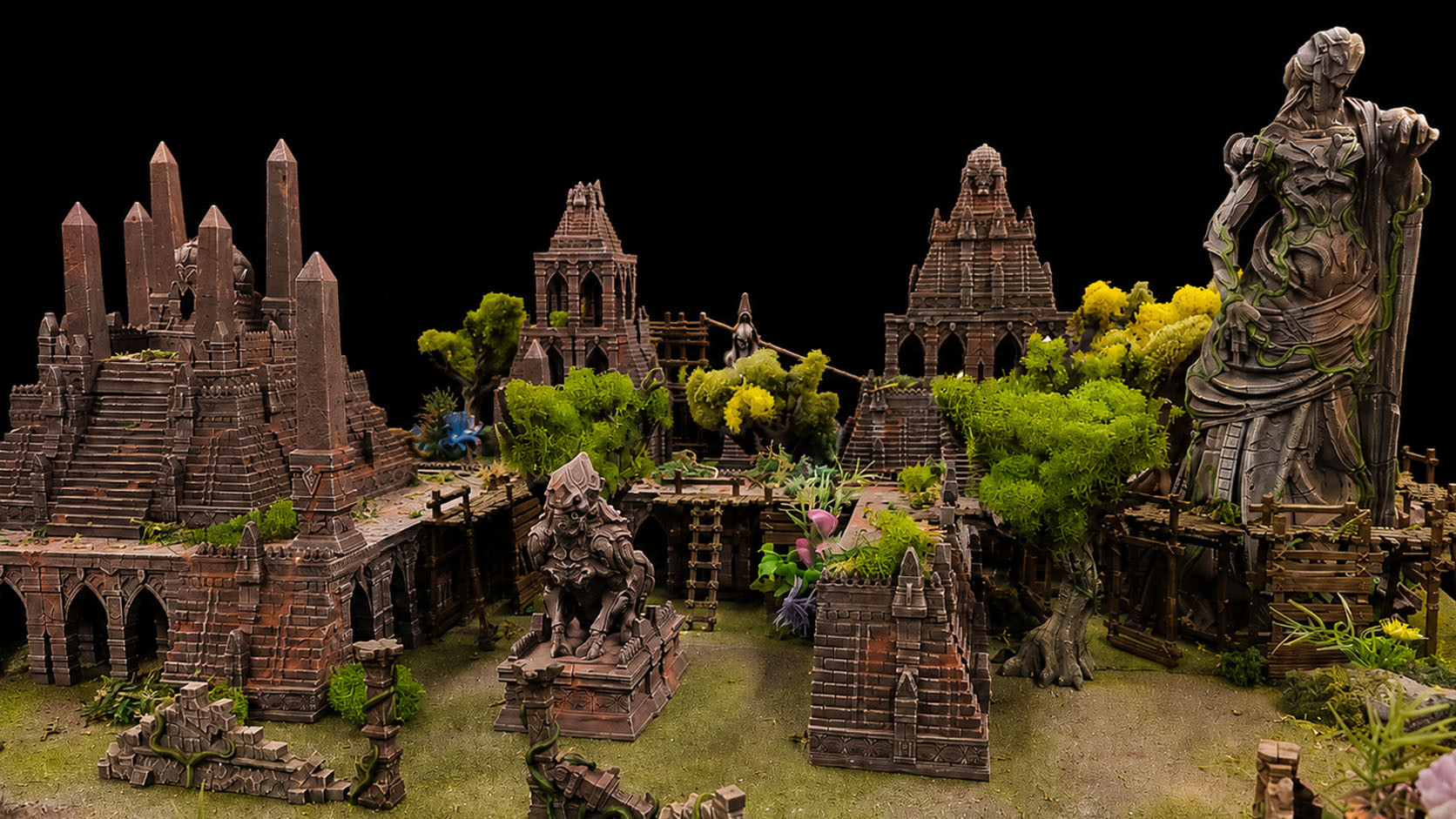 Temples of Drakenfell - 3D Printable Jungle Temple Ruins