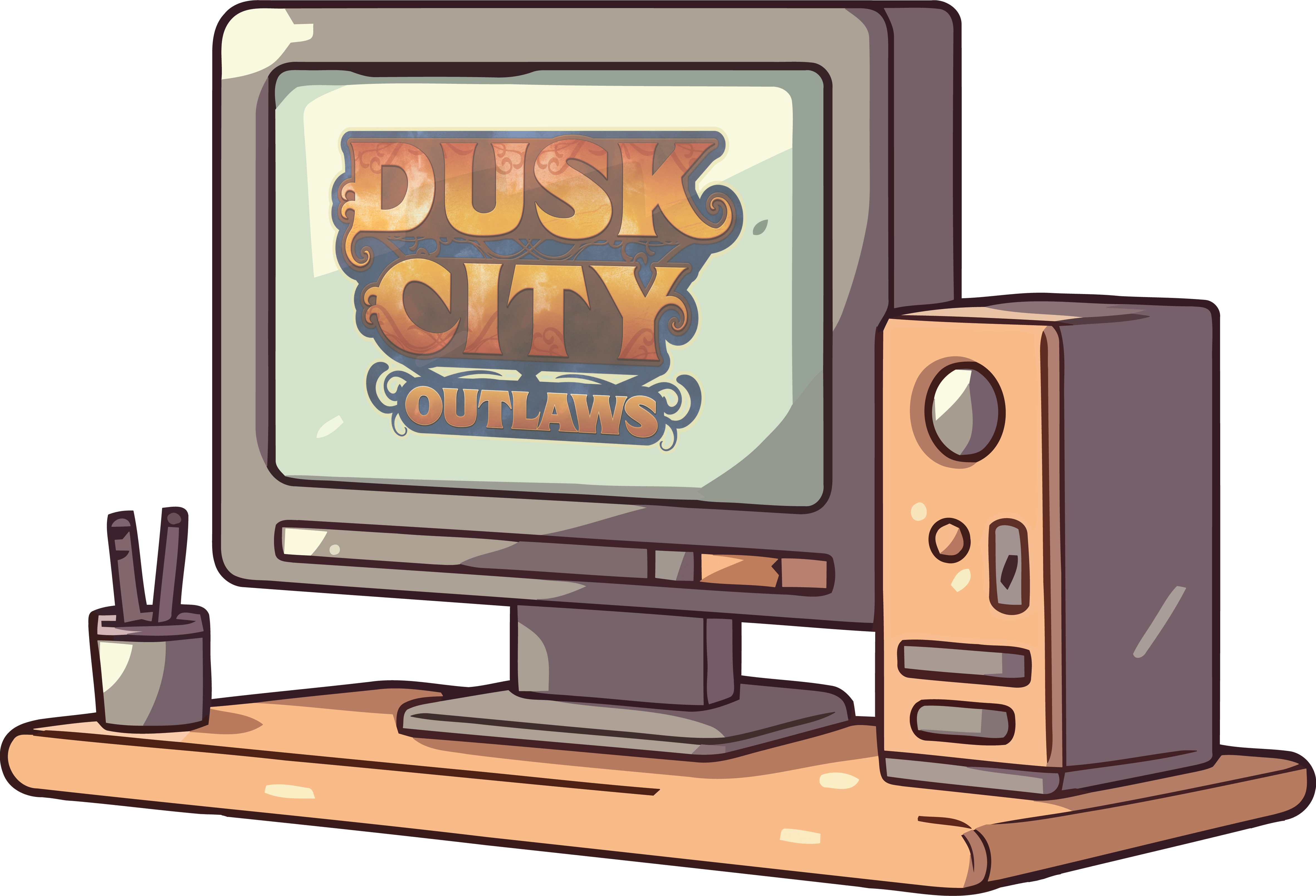 Digital Dusk City Outlaws