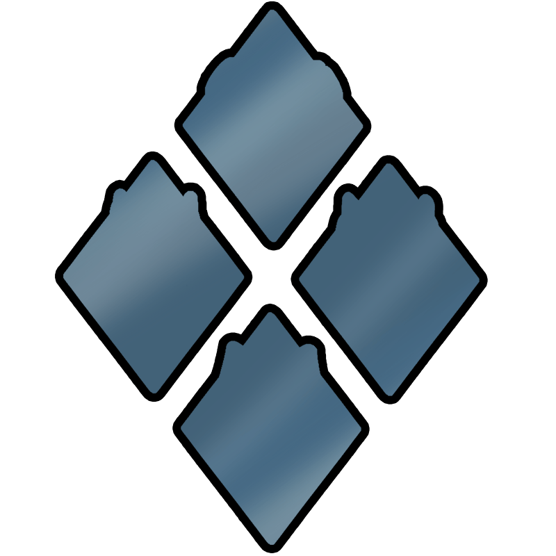 Additional set of 4 portrait pins