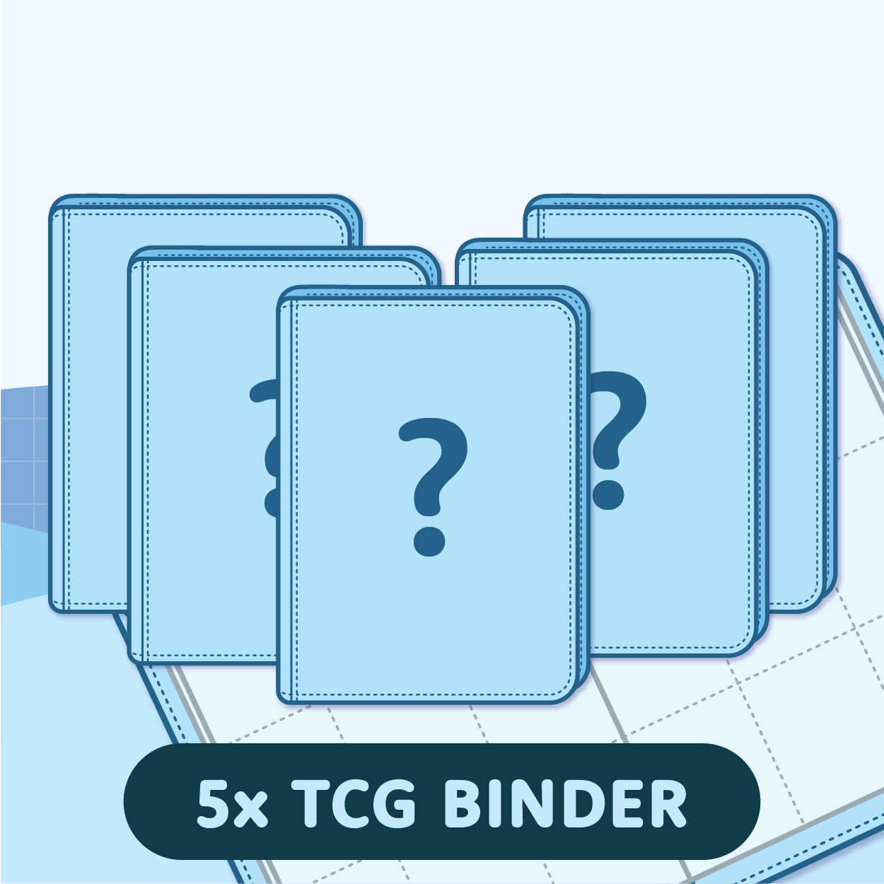Five 9-Pocket Binders