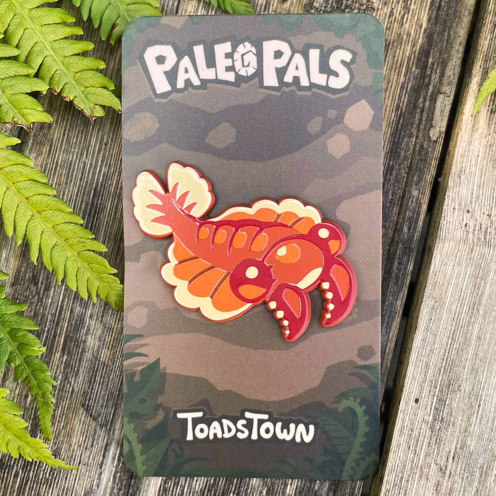 Anomalocaris Dyed Enamel Pin