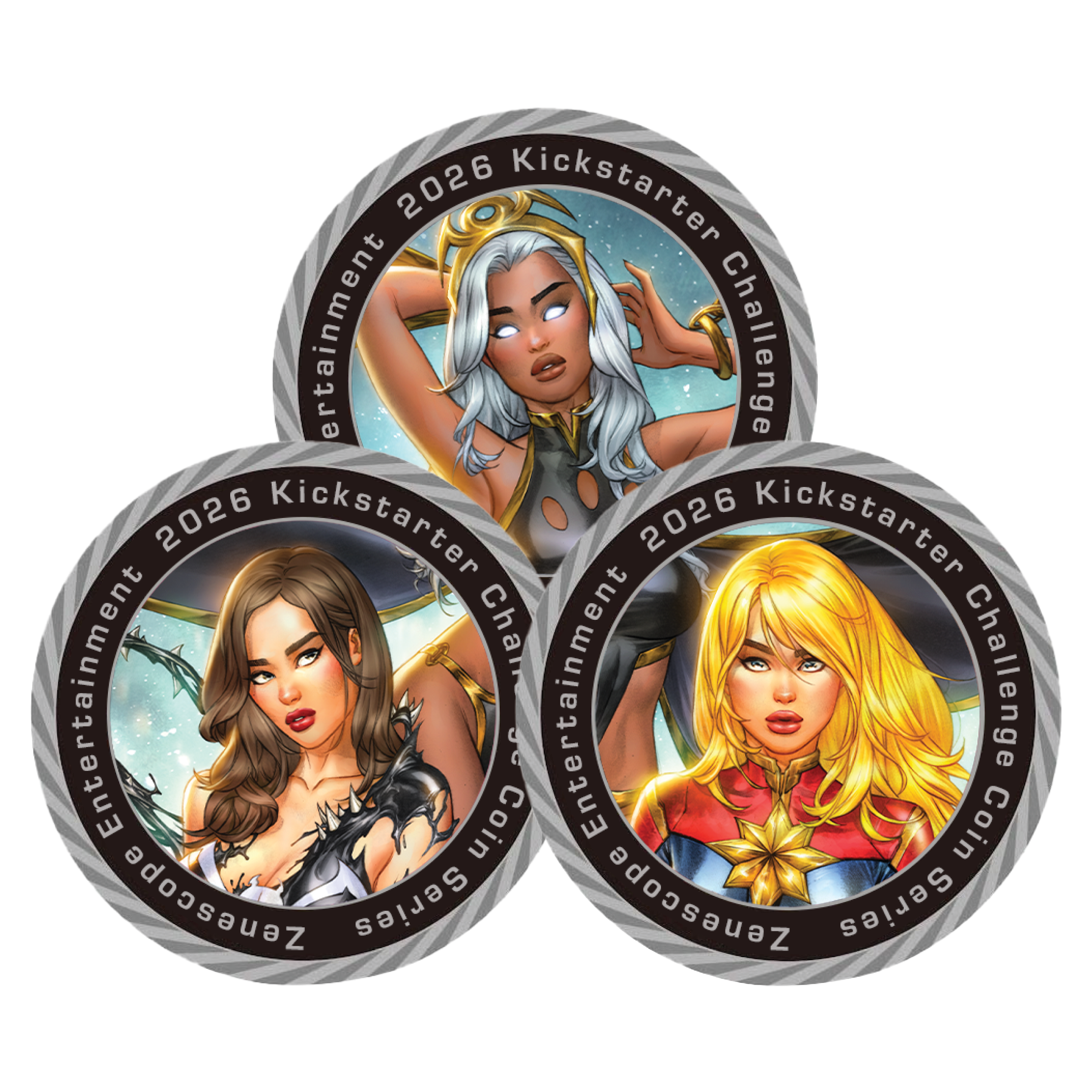 SDCC Challenge Coin Set 