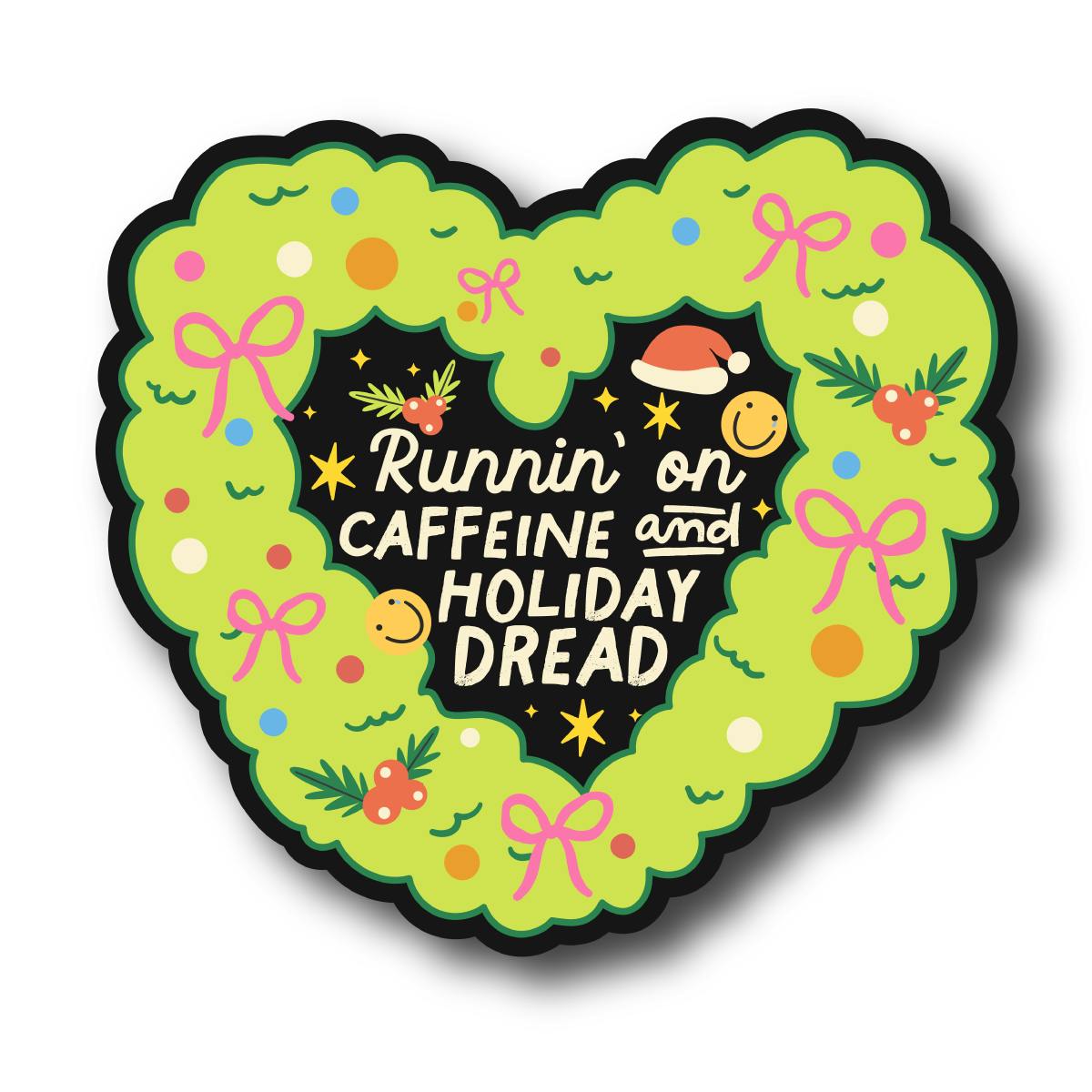 Holiday Dread Vinyl Sticker