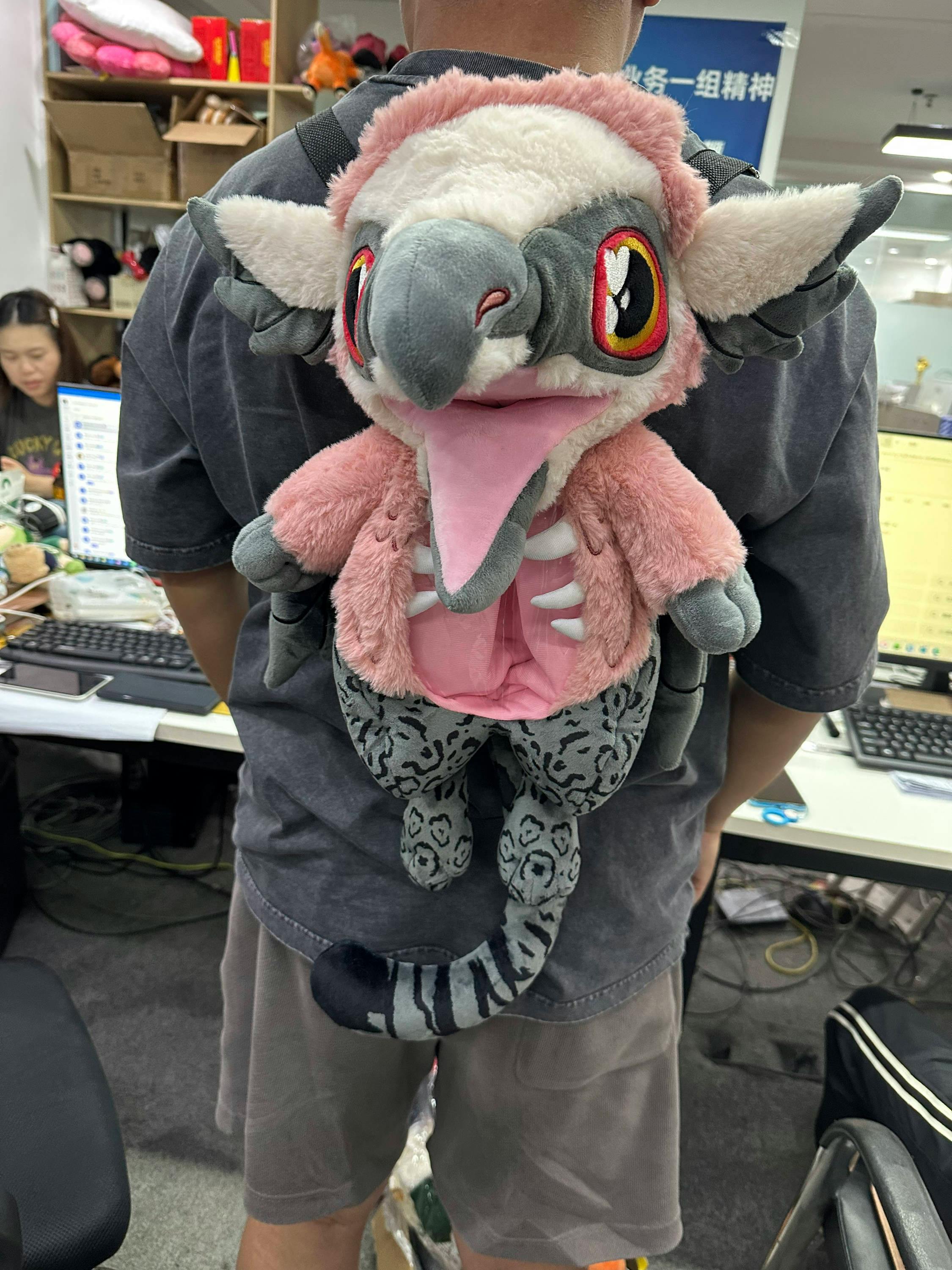 One Belly-view backpack