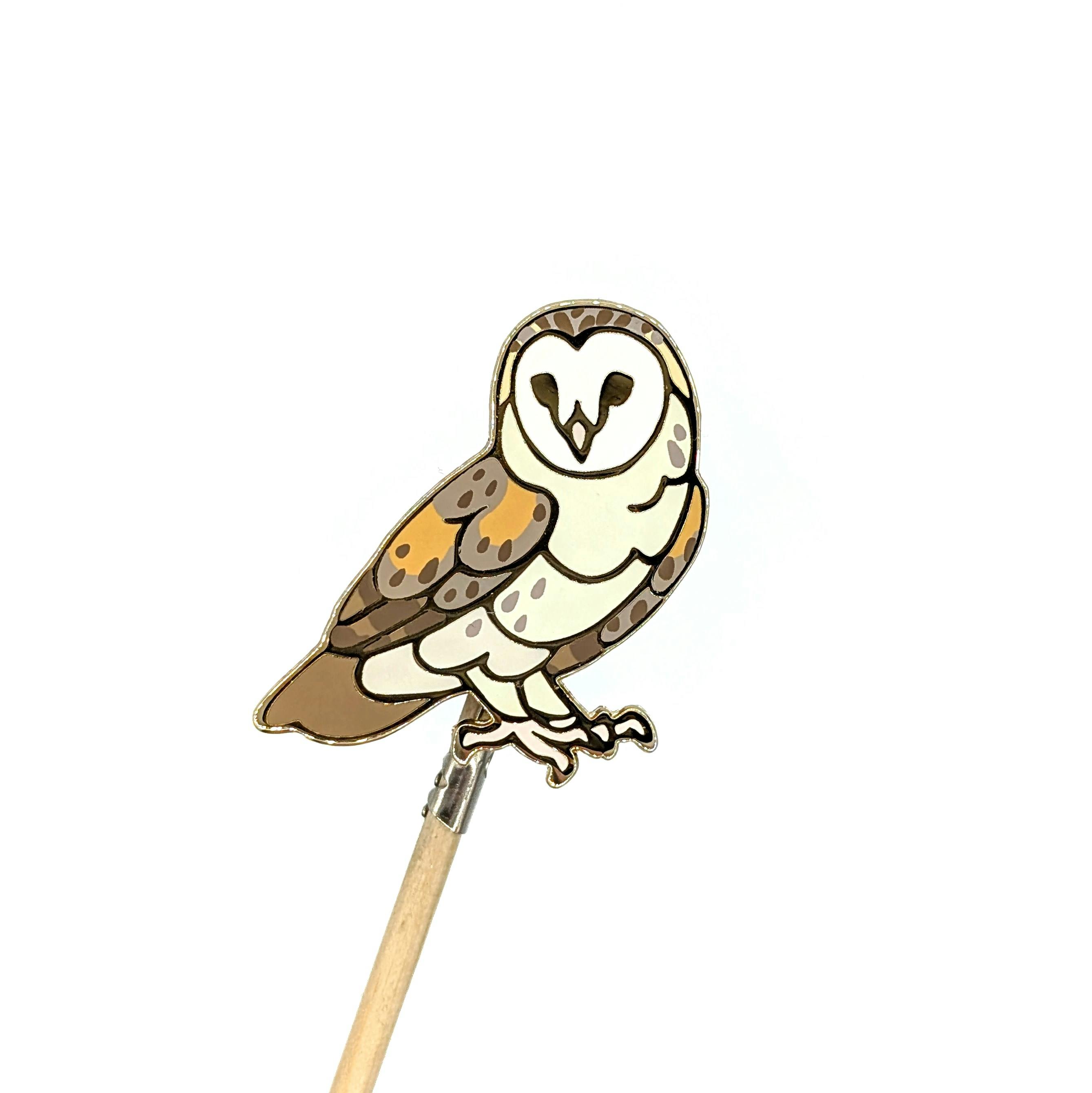 Barn Owl Pin
