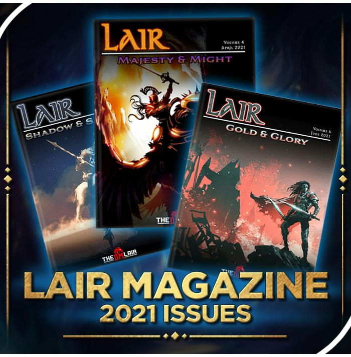 Lair Magazine 2021 Issues