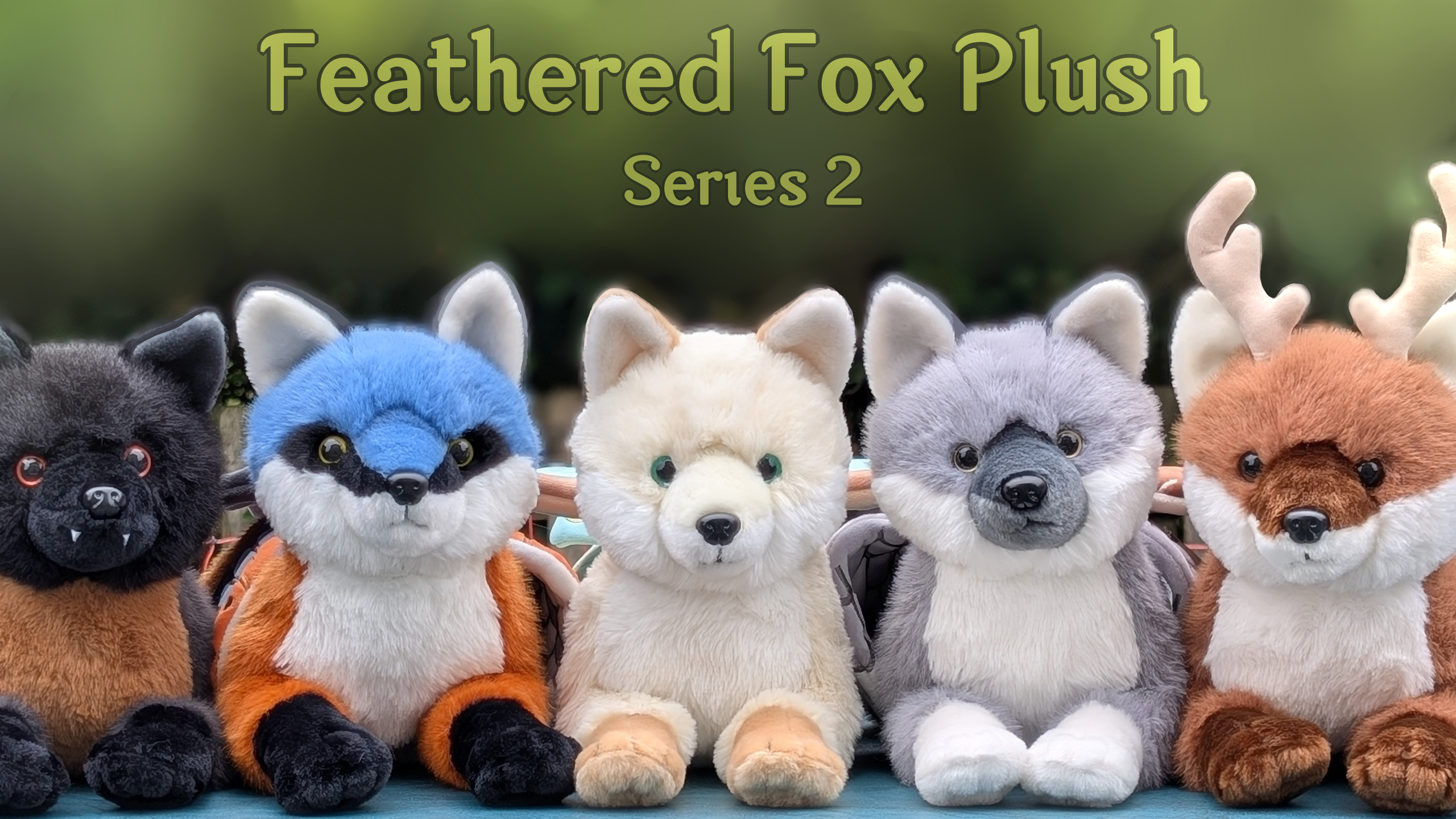 Feathered Fox Plush - Series 2
