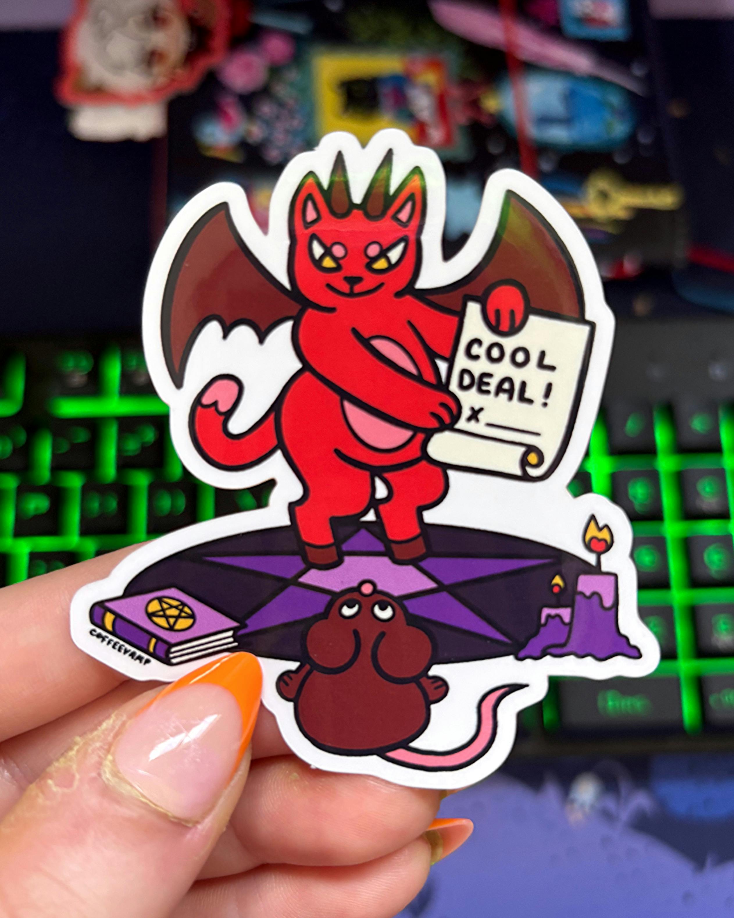 Catphomet Sticker