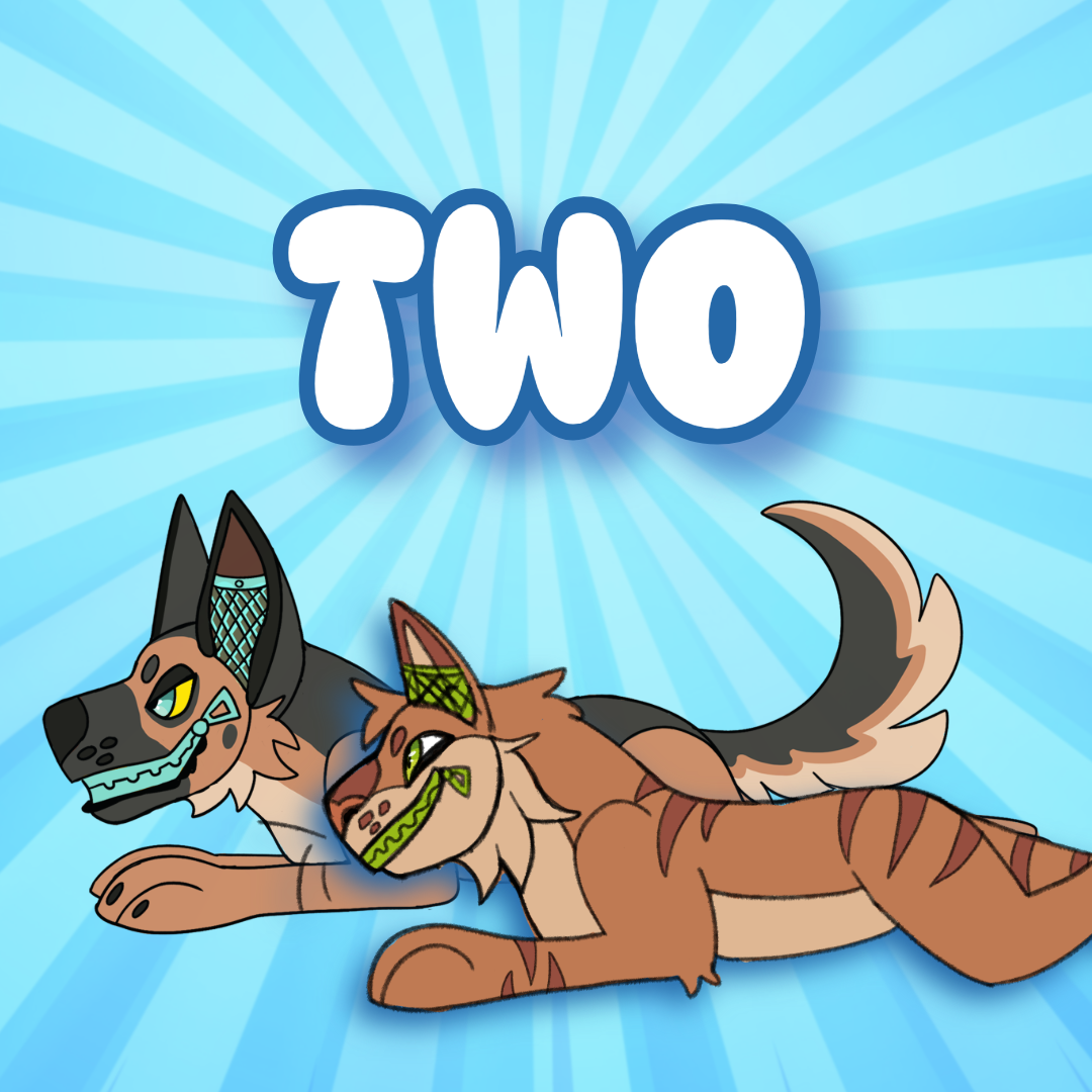 TWO ZipCritterz Plush