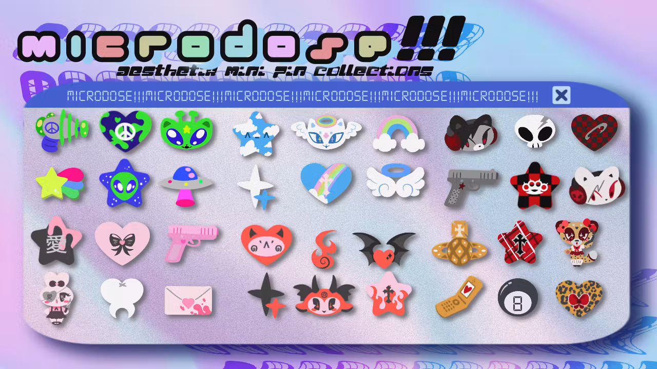 Microdose!!! Mini Pin Packs!