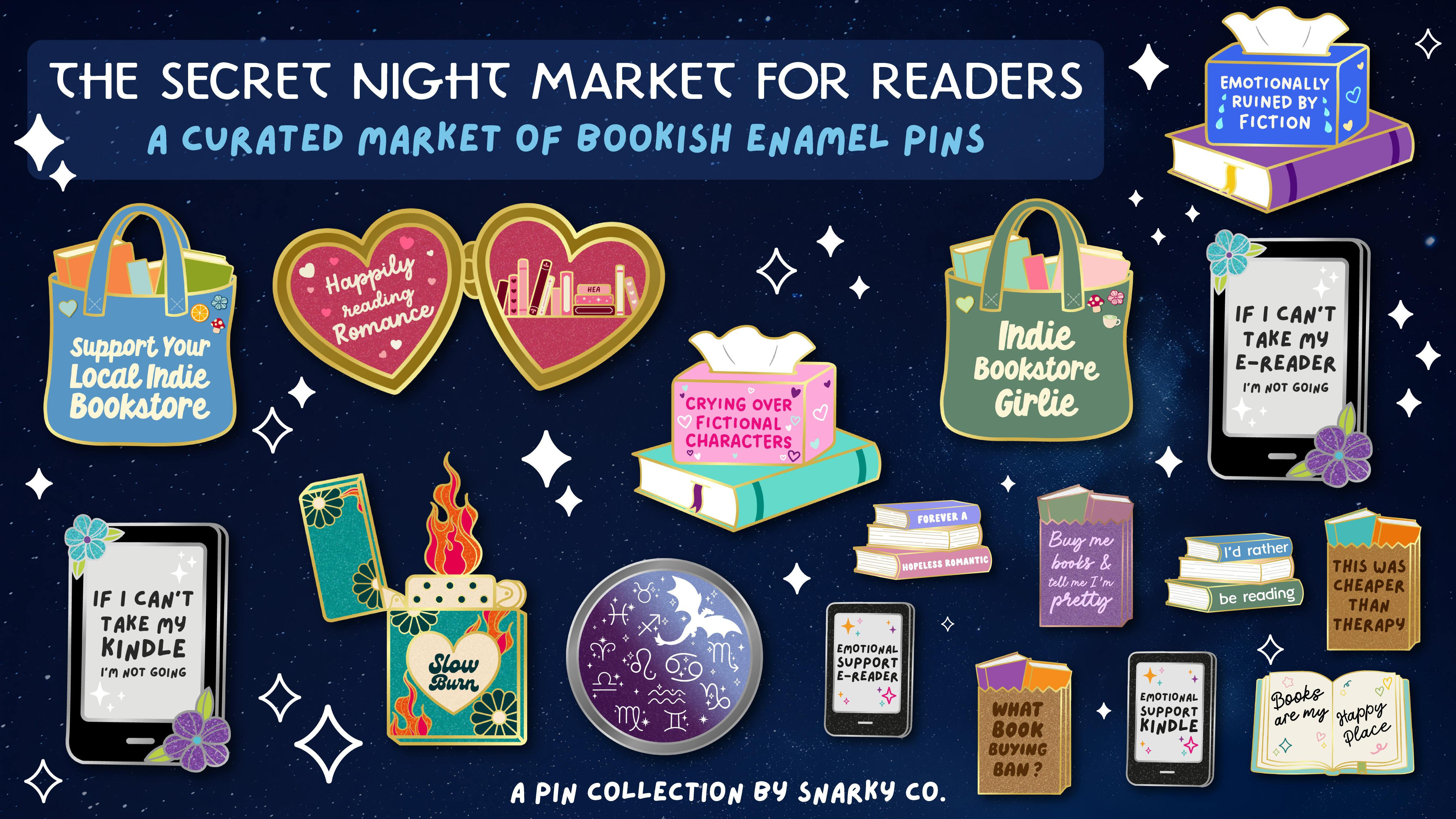 The Secret Night Market for Readers - BackerKit