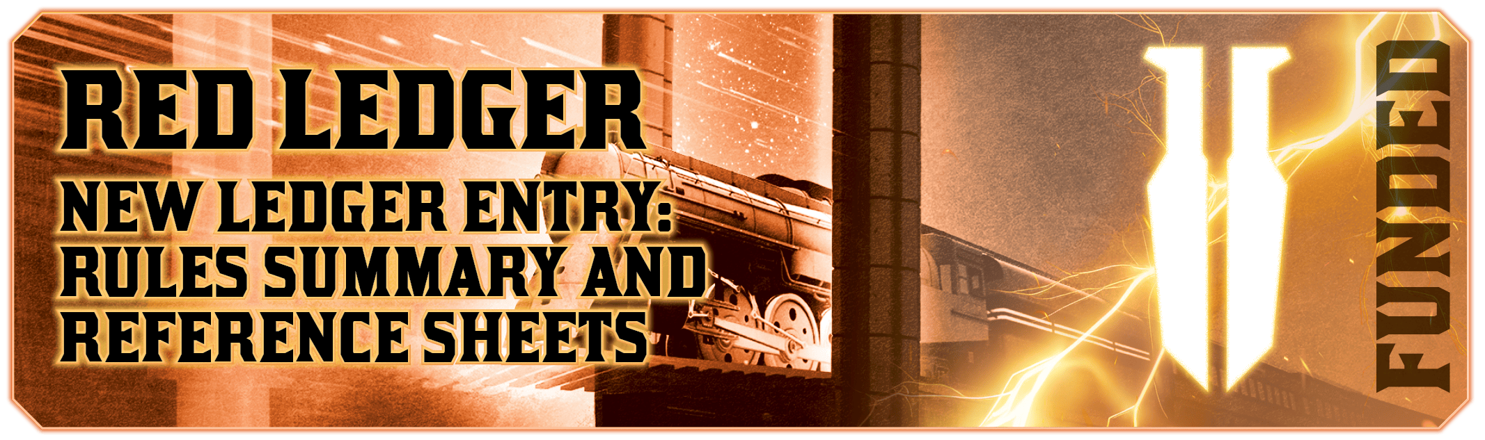 60,000 Red Ledger- New Entry: Rules Summary and Reference Sheets