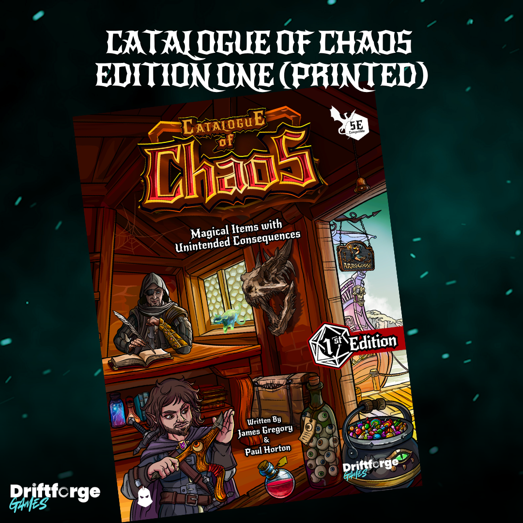 Catalogue of Chaos Edition One (Printed)
