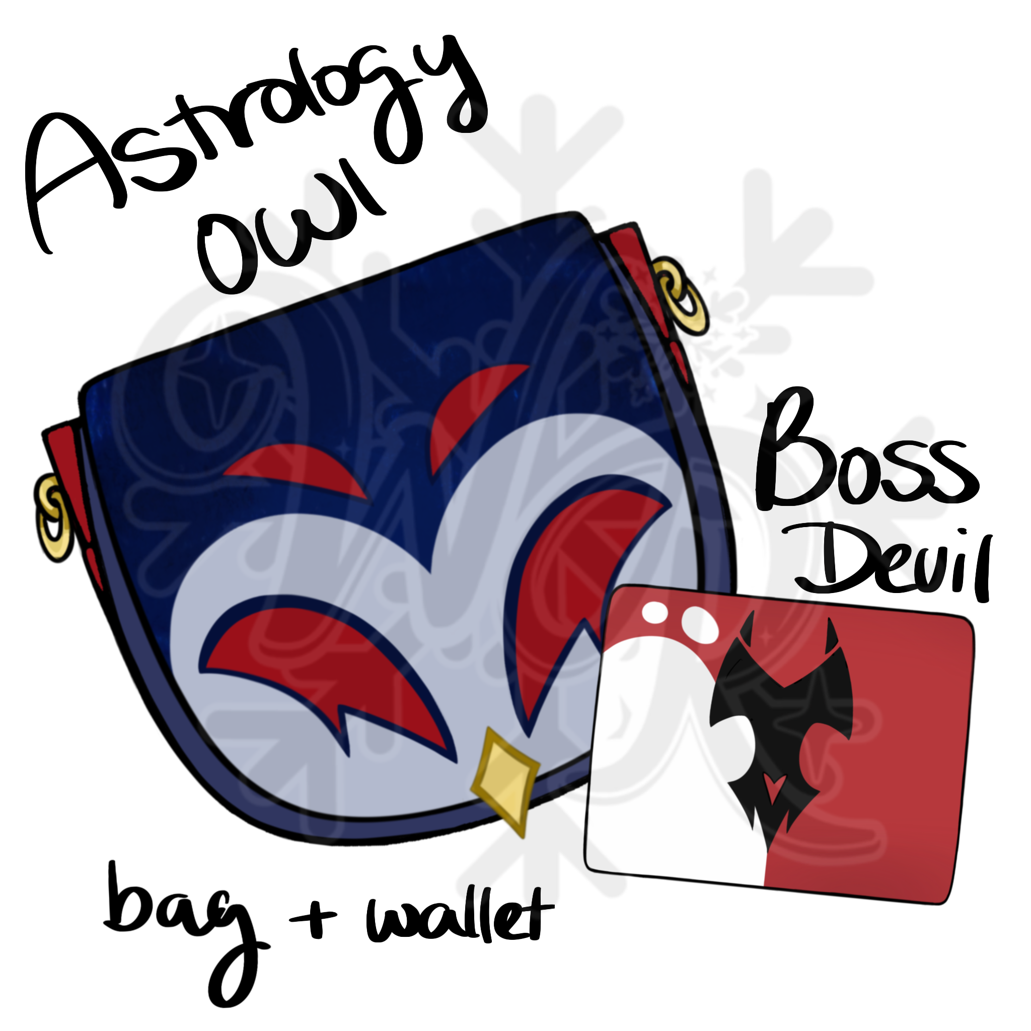 Astrology Owl Bag + Boss Devil Wallet Tier