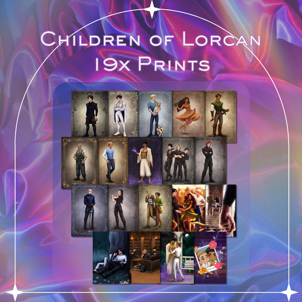 CHILDREN OF LORCAN 19x Prints Bundle