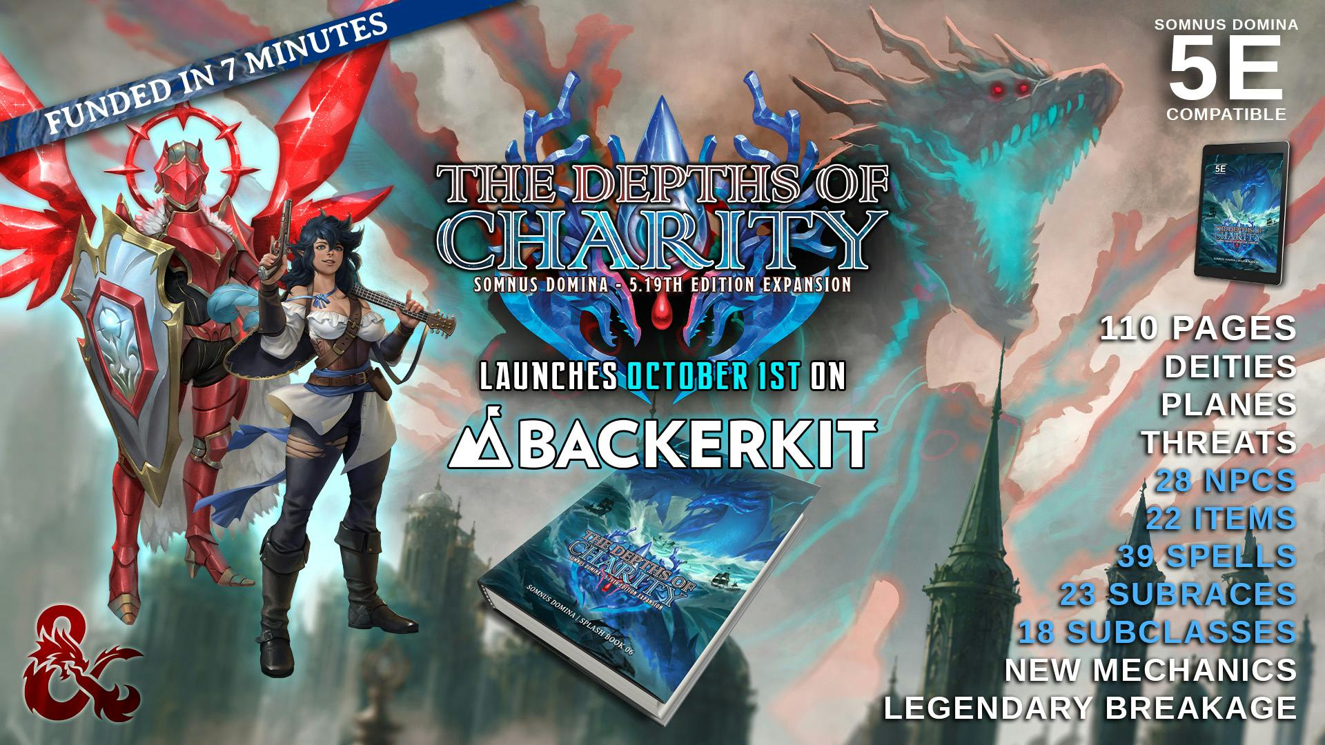 D&D 5E: The Depths of Charity (Expansion Book)