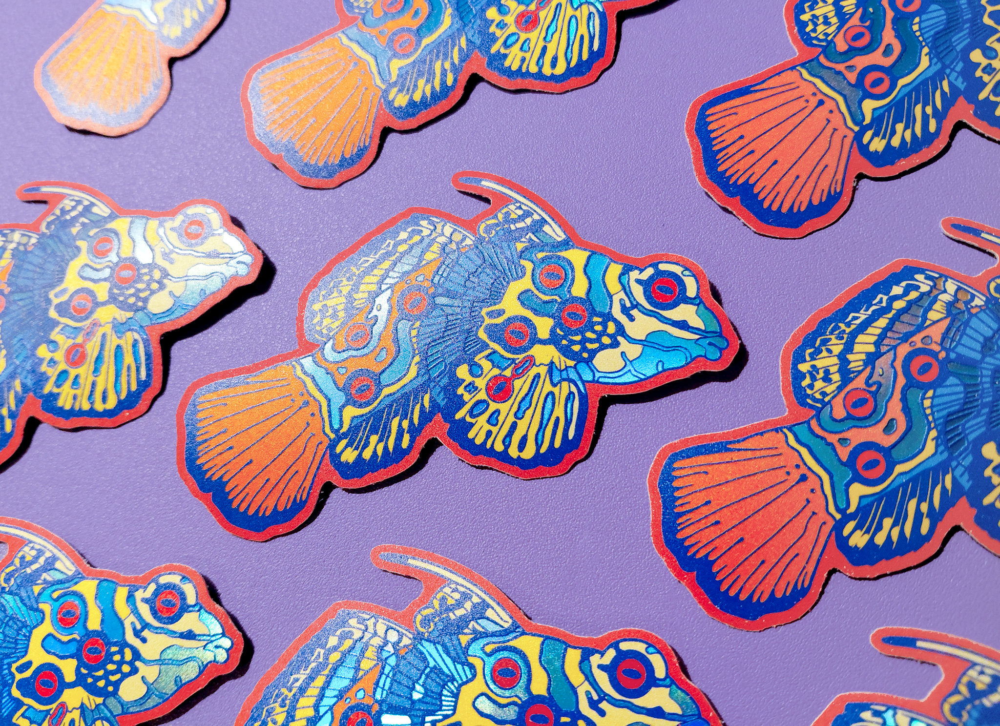 Mandarinfish Sticker