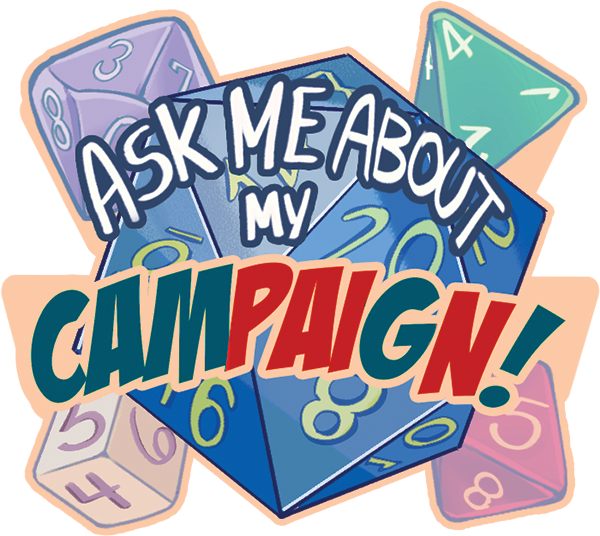 "Ask Me About My CamPAIgN" Acrylic Keychain