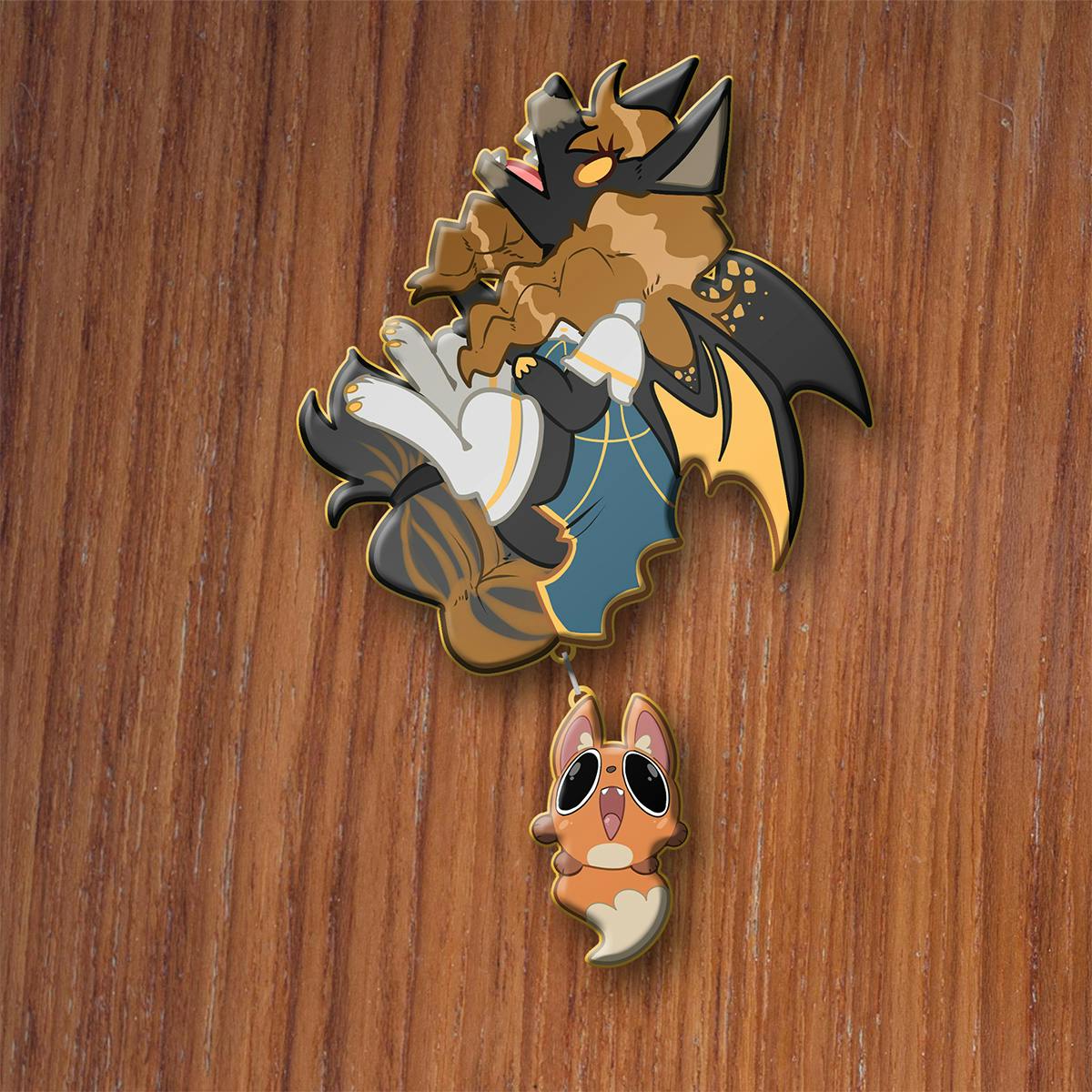 Lexi Ald Character Pin