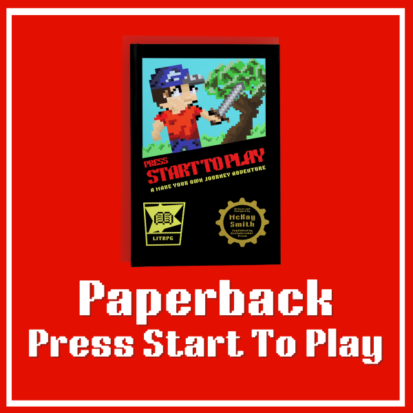 Signed Press Start to Play Paperback