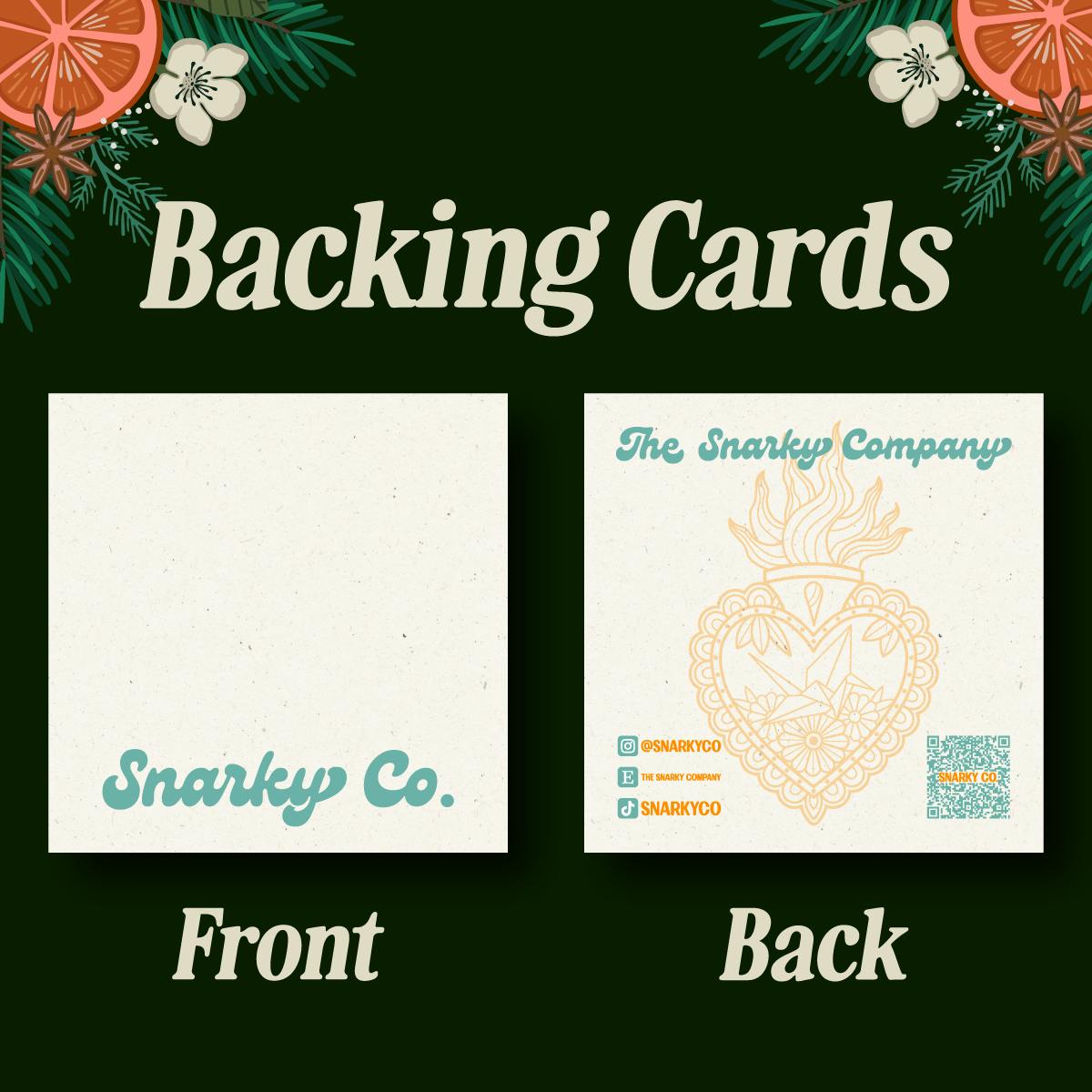 📦 Backing Card