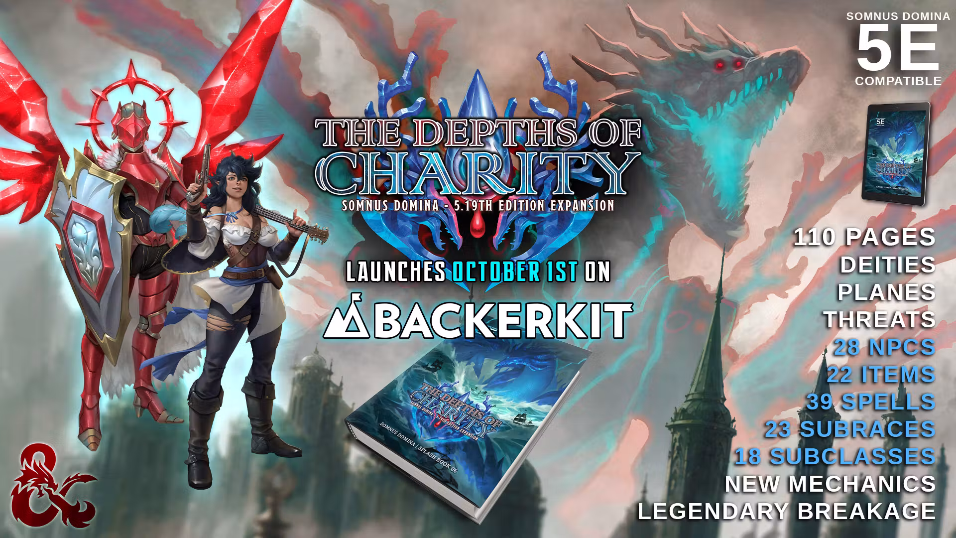 D&D 5E: The Depths of Charity (Expansion Book)