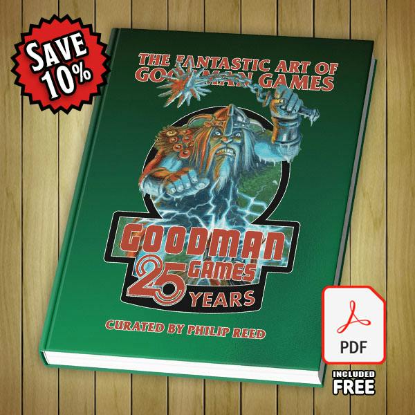 The Fantastic Art of Goodman Games, William McAusland Cover (Print+PDF)