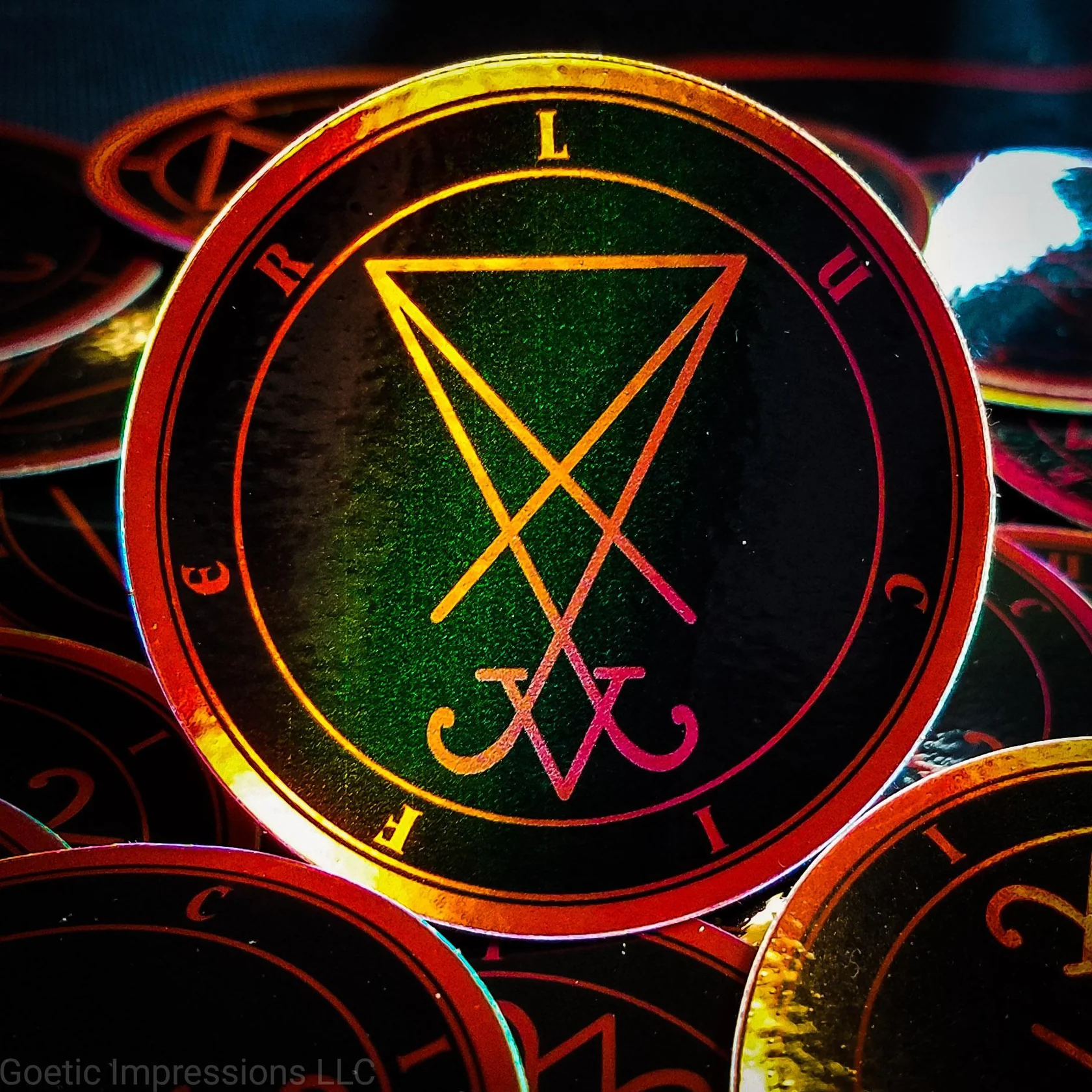 Lucifer Sticker