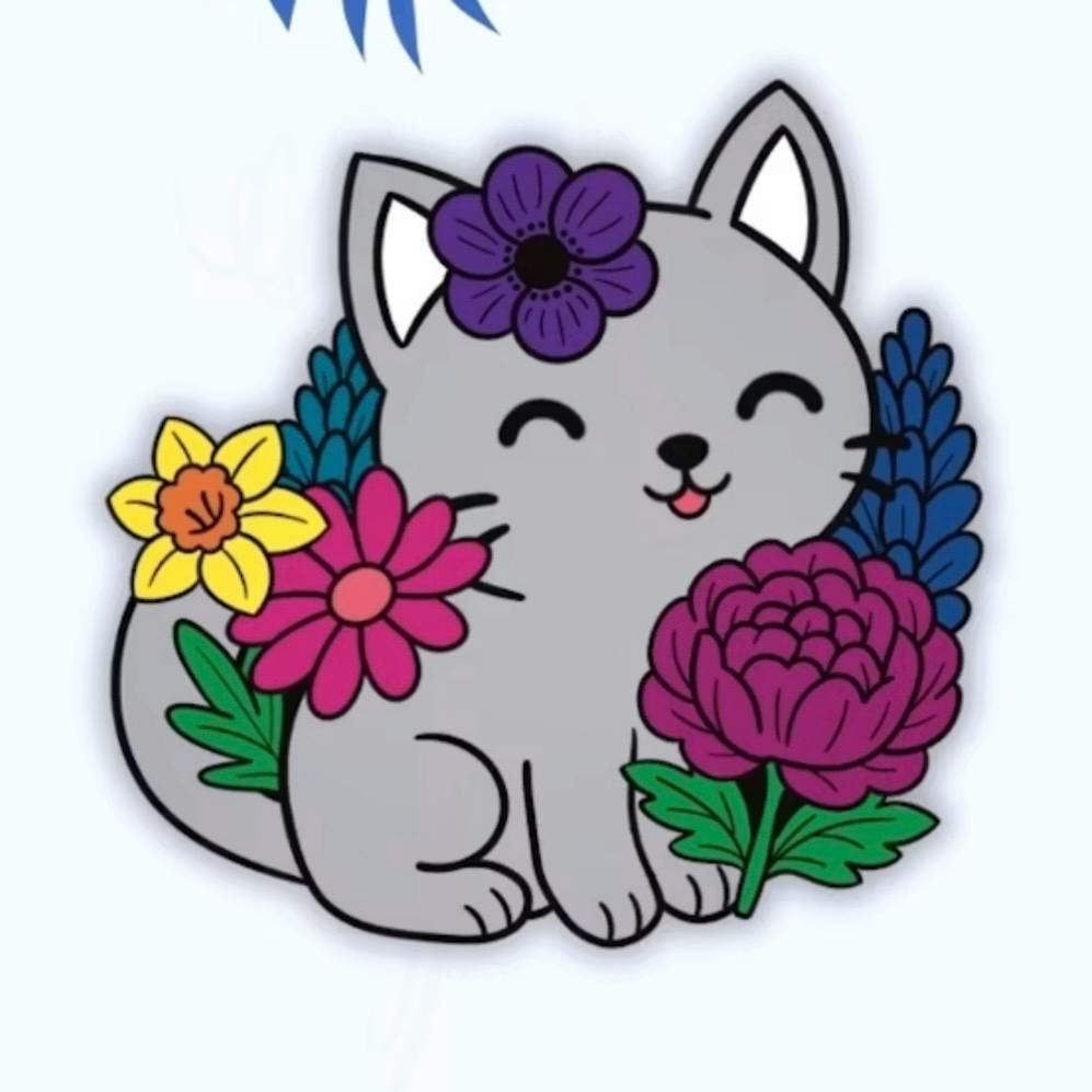 Blossom Kitty Pin